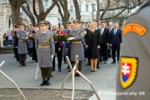 Jednotky Veliteľstva posádky Bratislava súčasťou spomienkového stretnutia