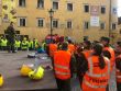 Zásah príslušníkov 81. krídla Sliač pri požiari v Banskej Štiavnici