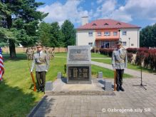 Jednotky VePBA na spomienkovej slávnosti v Polomke