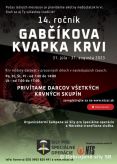 14th edition of the Gabčík´s drop of blood