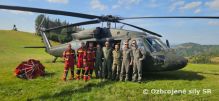 Vrtunk 51. krdla Preov op pomhal pri hasen poiaru 
