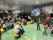 Do Prešova priletel Mikuláš na vrtuľníku