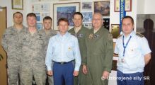 Letci z Národnej gardy USA navštívili vzdušné sily