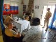 Nelnk tbu UNFICYP na inpekcii vybranch pozci Sektoru 4