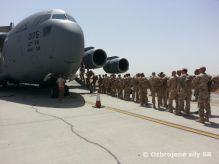 Prílet rotácie ISAF Afganistan