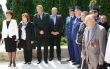 Pietny akt kladenia vencov pri Pamätníku Rumunskej armády na vojenskom cintoríne vo Zvolene