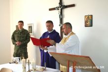 Príslušníci útvaru si v novovybudovanej kaplnke ČS PSR pripomenuli svojich najbližších, kolegov a kamarátov