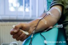 Darovanie krvi v Multifunkčnej zásobovacej základni VÝCHOD Poprad