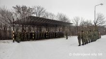 Taktické cvičenie marcovej rotácie do vojenskej operácie UNFICYP