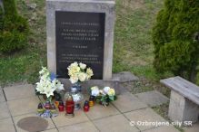 Pietna spomienka na kolegov a priateľov pri obci Ražňany