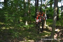 Nácvik pátrania po havarovanom lietadle