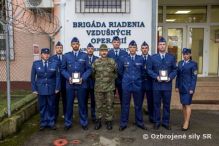 Výber najlepšieho vojaka z hodnostného zboru mužstva a poddôstojníka u brvo Zvolen
